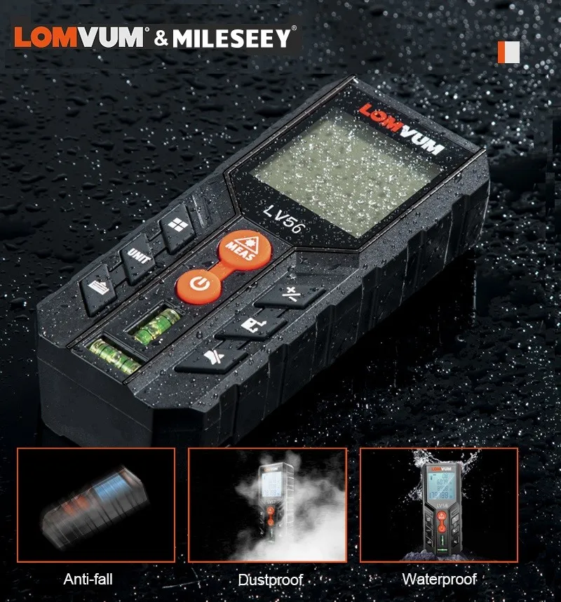 Mileseey Digital Laser Meter Professional Laser Trena High Quality Laser Tape Measure Laser Distance Meter Measuring Tape