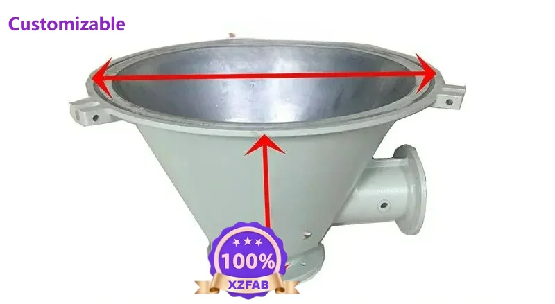 Factory Direct 2026 Injection molding machine dryer drying barrel accessories, hopper barrel body barrel waist base, discharge
