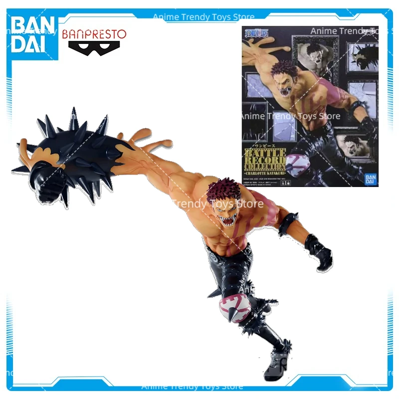 

In Stock Original Banpresto One Piece Anime Charlotte Katakuri Battle Record Collection Figure Action Figurine Model WY