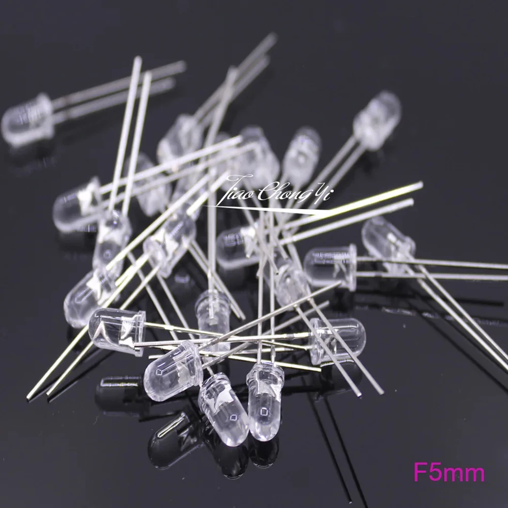 3mm 5mm giallo sfarfallio sfarfallio LED diodi candela Led Flicking Lights Clear Round Lens interrupente Flame Light Emitting Diode