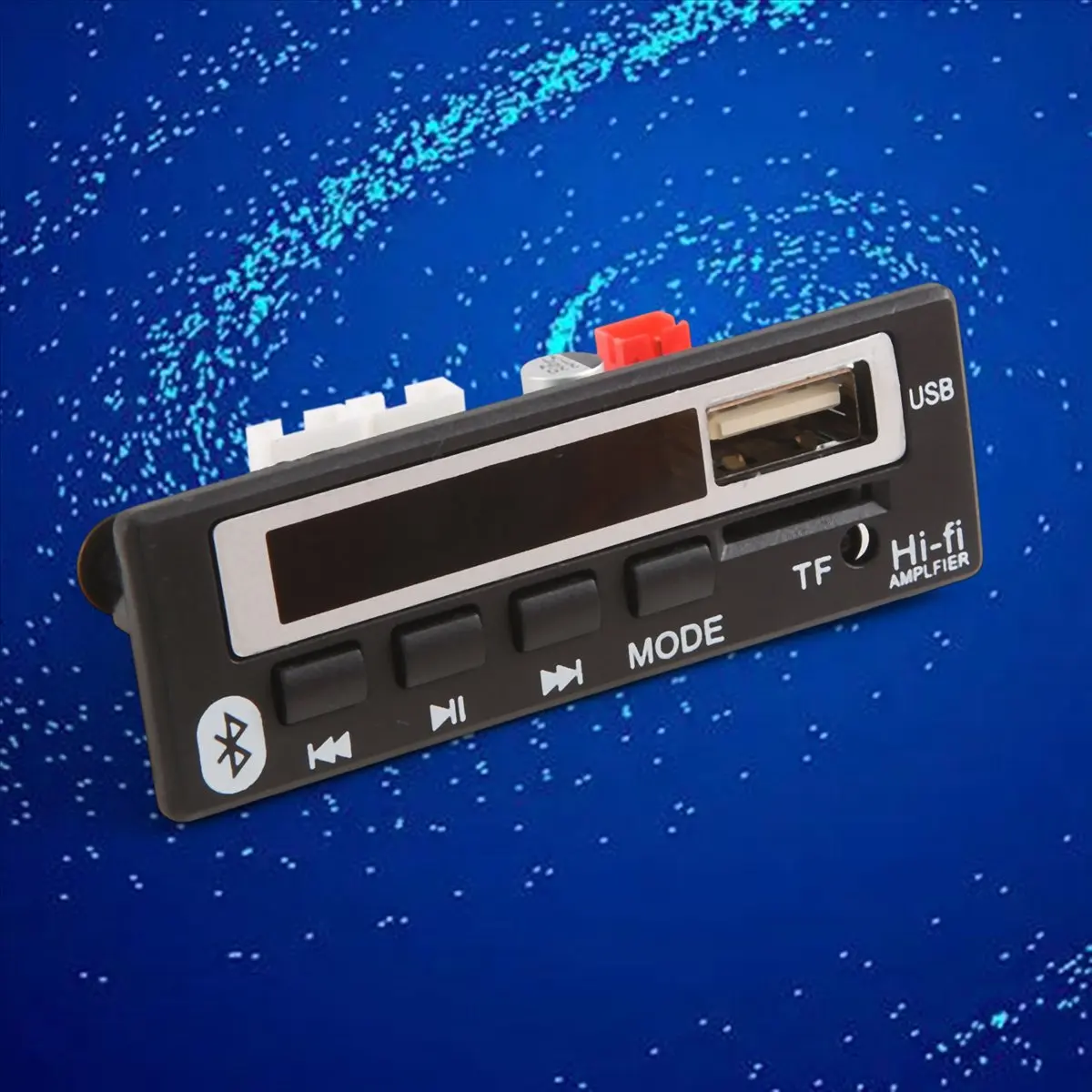 DTC5 Color Screen Bluetooth MP3 Decoder Board Card Reader Bluetooth 5.0 Module Multi-Function Audio Accessories