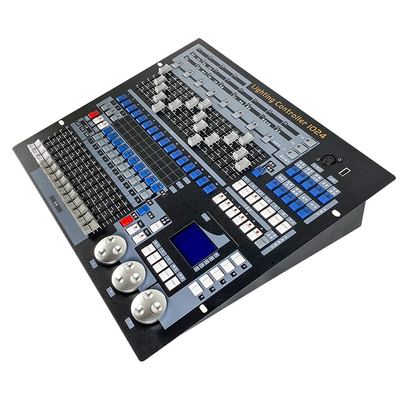 

Kingkong 1024 DMX Контроллер сценического освещения Микшерная система включает сенсорный фотоэлемент Вспышка Таймер Музыкальная консоль Диммеры