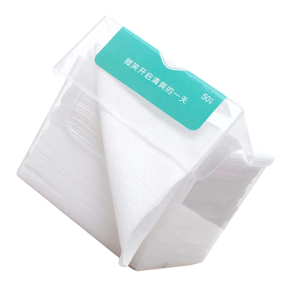 

1Set Thick Cotton Facial Towels Disposable Soft Portable Wet Dry Makeup Face Tissue Eco Friendly for Travel Hiking Camping