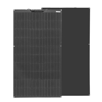 BOGUANG Semi Flexible Solar Panel 100W 12V Battery charger 1X 100 W 16.5V Lightweight Monocrystalline for Caravan RV Boat Camper
