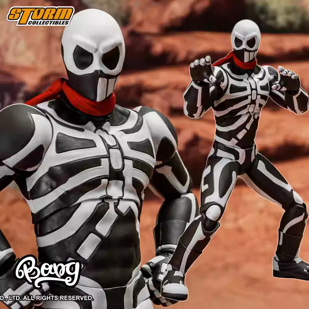 Inventory Original Storm Collectibles Fighting Ex Layer Skullo Mania Action Figure Model Toy Gift Collection Ornaments