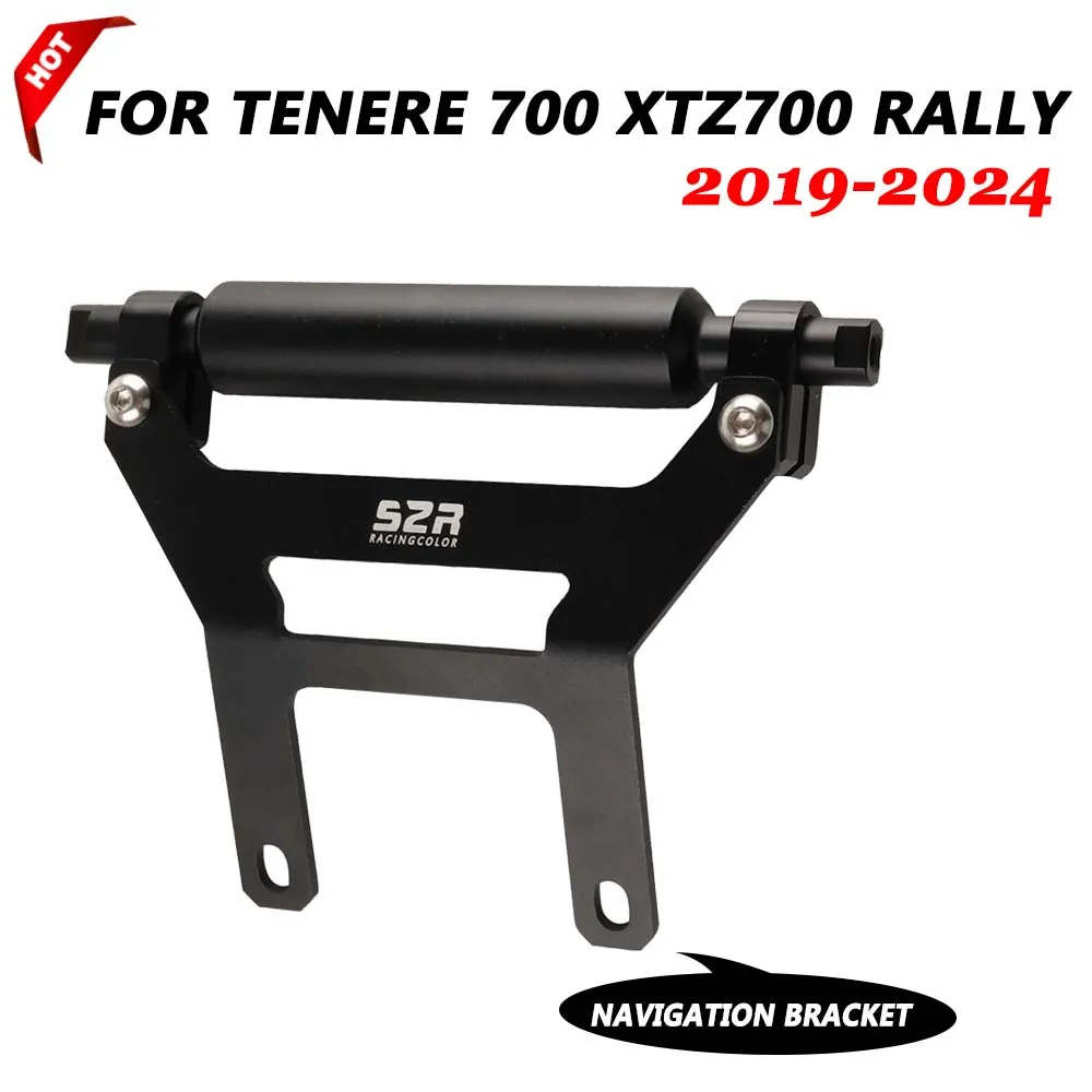 

For YAMAHA Tenere700 Tenere 700 T700 T7 XTZ700 RALLY 2019 - 2024 Motorcycle Mobile Phone Navigation Bracket Plate Phone Stand