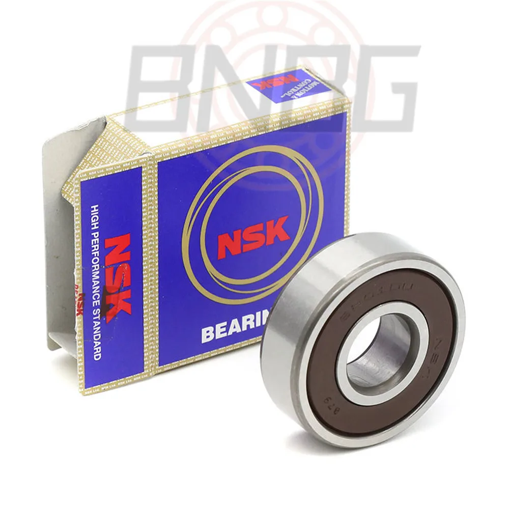 Japan NSK 6205 Bearing 25*52*15 mm For Motorcycles Engine Crankshaft 6205ZZ 6205DDU Ball Bearings Chamfer Black Nitride Retainer