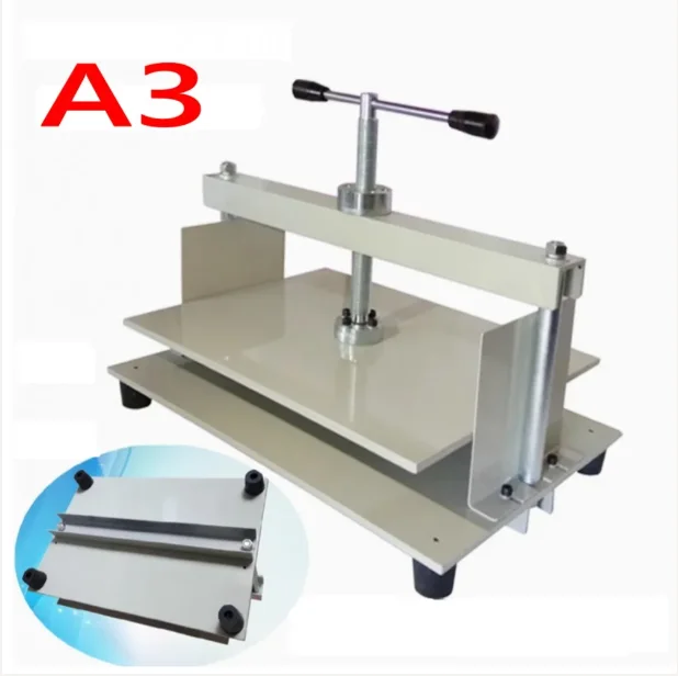 A3+ Size Stack Paper Press Machine for Photo Books Invoices Checks Booklets - Perfect Binding Machine