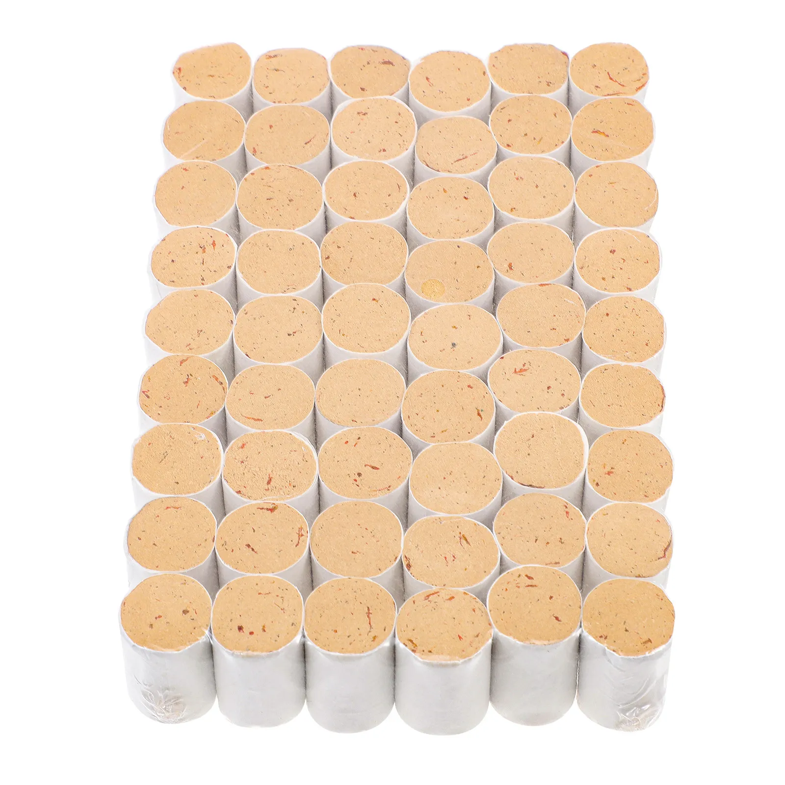 54Pcs Chinese Traditional Moxa Pillars Hand-Made Safflower Moxa Rolls for Therapy Moxibustion Healing Relaxation
