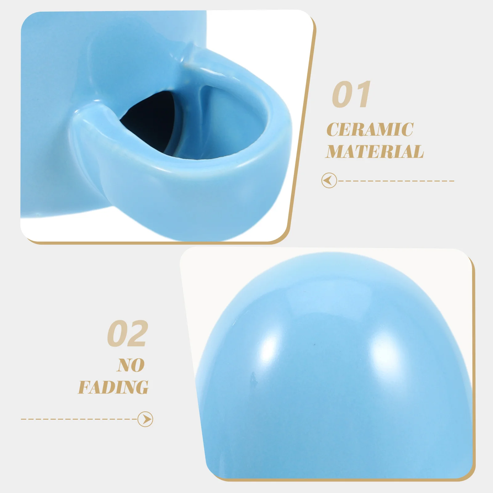 

1Pcs Automatic Pet Water Dispenser Made of Ceramic Heavy Base Prevents Tipping Bright Color Retention for Long-Term Use Dog Cat