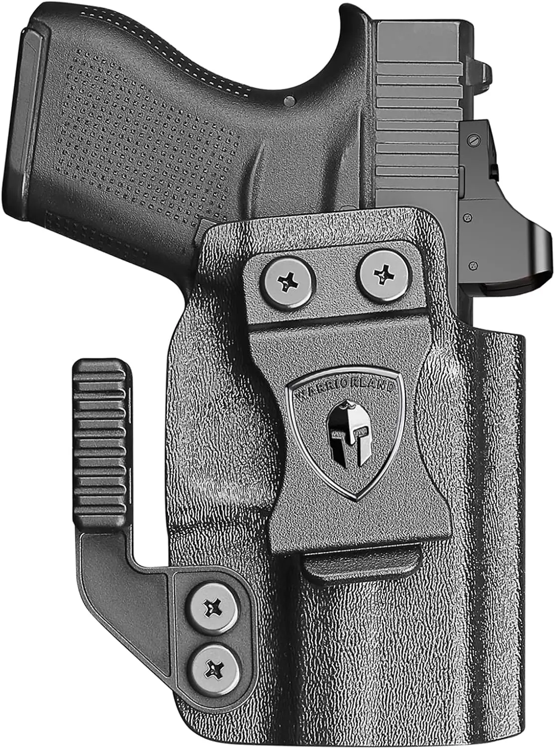 

Только для Glock 43/43X/43X MOS, кобура Kydex, для ношения внутри пояса, регулируемая. Фиксатор с звуковым сигналом, красная точка, с креплением-когтем и опциональным креплением для правой руки