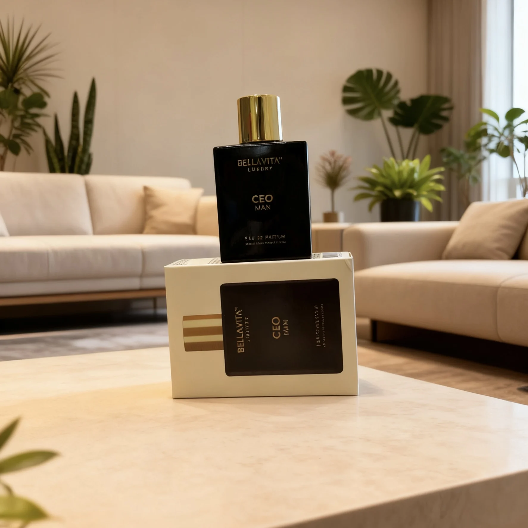 BellaVita Luxury Sigma Male CEO Man Perfume Cologne for Men 100ml | Long-Lasting Men's Cologne with Lemon, Lavender, Tonka & Agarwood Perfume view 3
