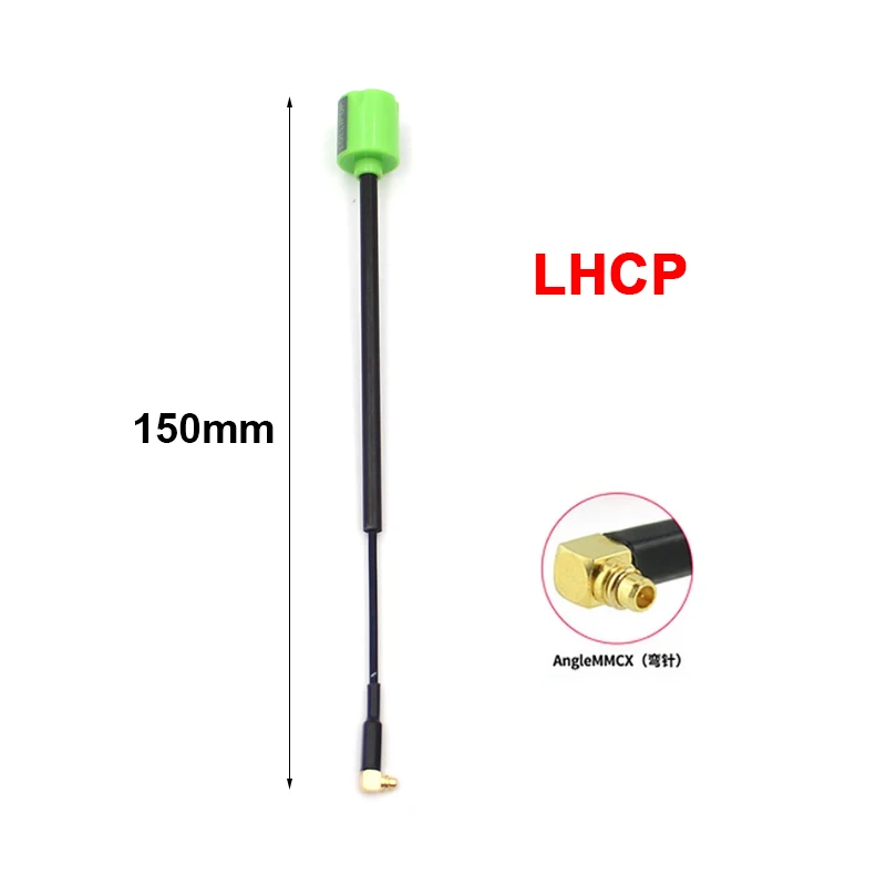 Lollipop 5 RHCP/LHCP 5.8G 2.8dBi MINI FPV Antenne SMA/RP-SMA/MMCX-Straight/MMCX-hoek/UFL voor RC Zender Ontvanger Drones DIY - afbeelding 1