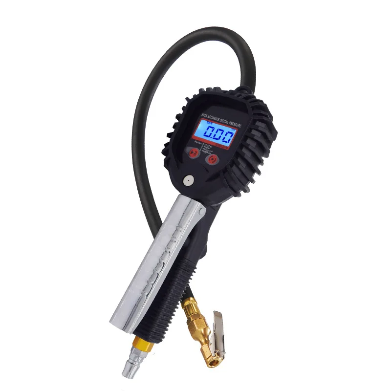 

Digital Tyre Air Pressure Inflator Gauge For Motorcycle Vehicle Inflation Gun