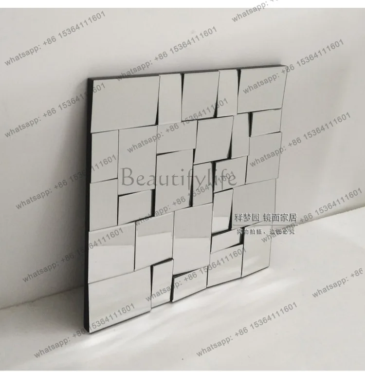 LJYEuropean fashion mirror wall decoration neoclassical wall decoration mirror, home jewelry pendant W1180