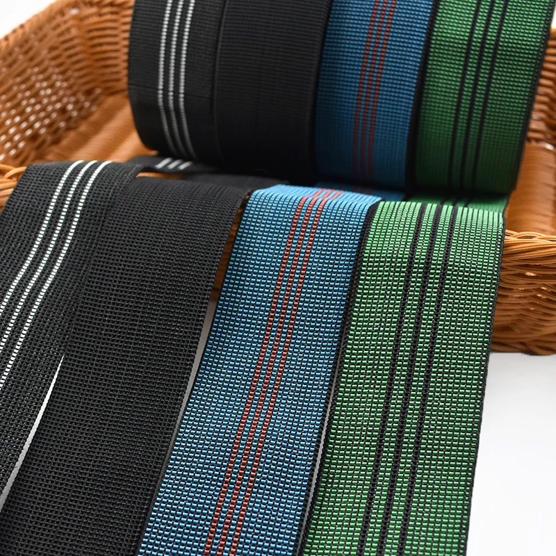 

2/5/10M 50mm Elastic Band Sofa Elasticity Webbing for Chair Backrest Support Upholstery Repair Stretch Strap Sewing Accessories