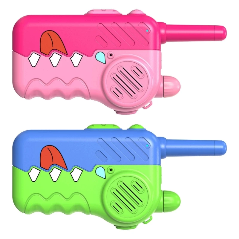 Dispositivo comunicación para niños, Walkie Talkie juguete para acampar, fácil usar con rangos largos, promueve e