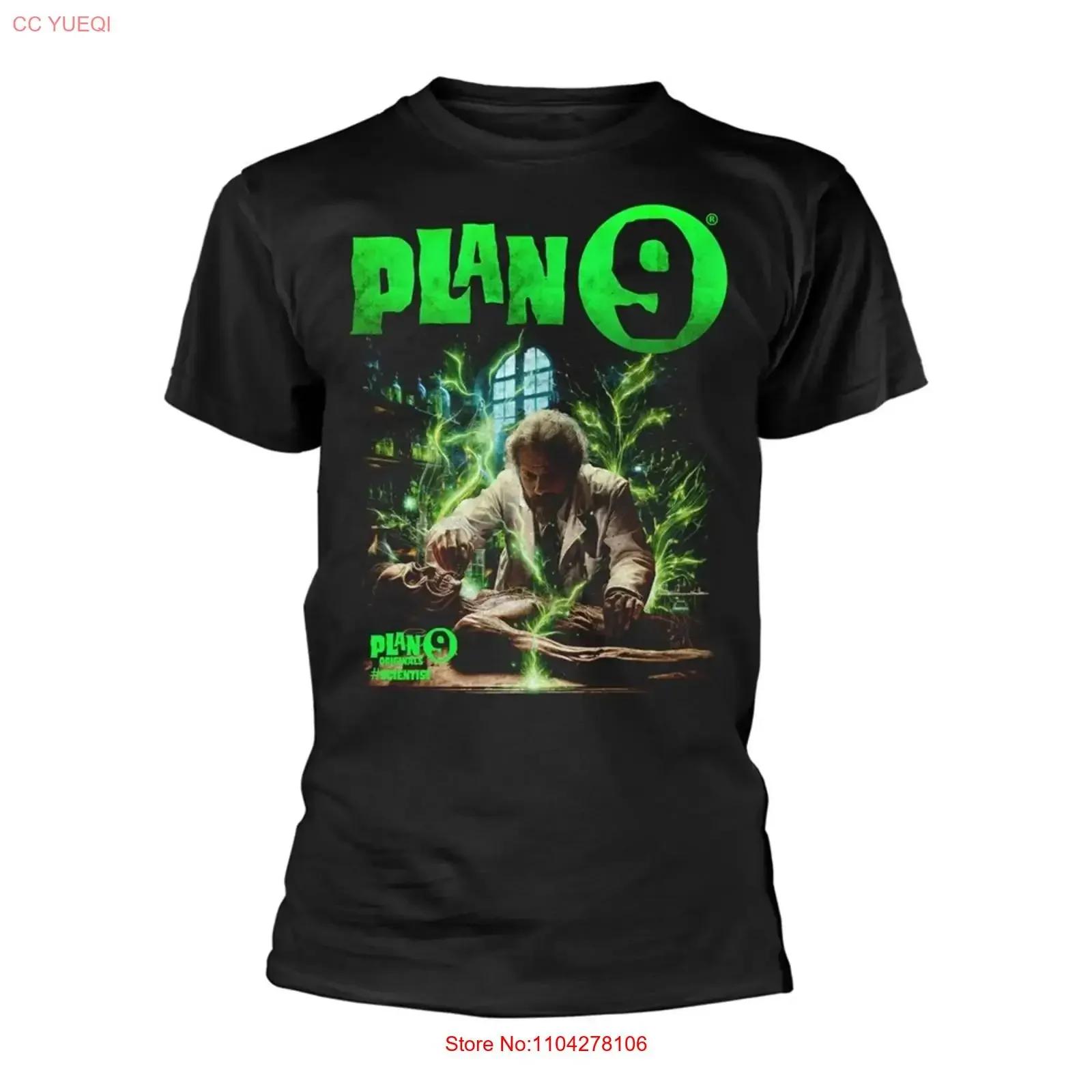 Plan9 Scientist 2 Official T Shirt Mens vintage Washed graphic designer clothes Comfortable Stretched Top For Everyday Wear