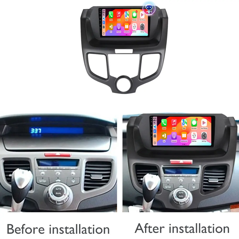 2K For Honda Odyssey RB1 2004 - 2008 Android 16 Car Radio Auto Multimedia Video Player Navigation Stereo GPS DSP HD10