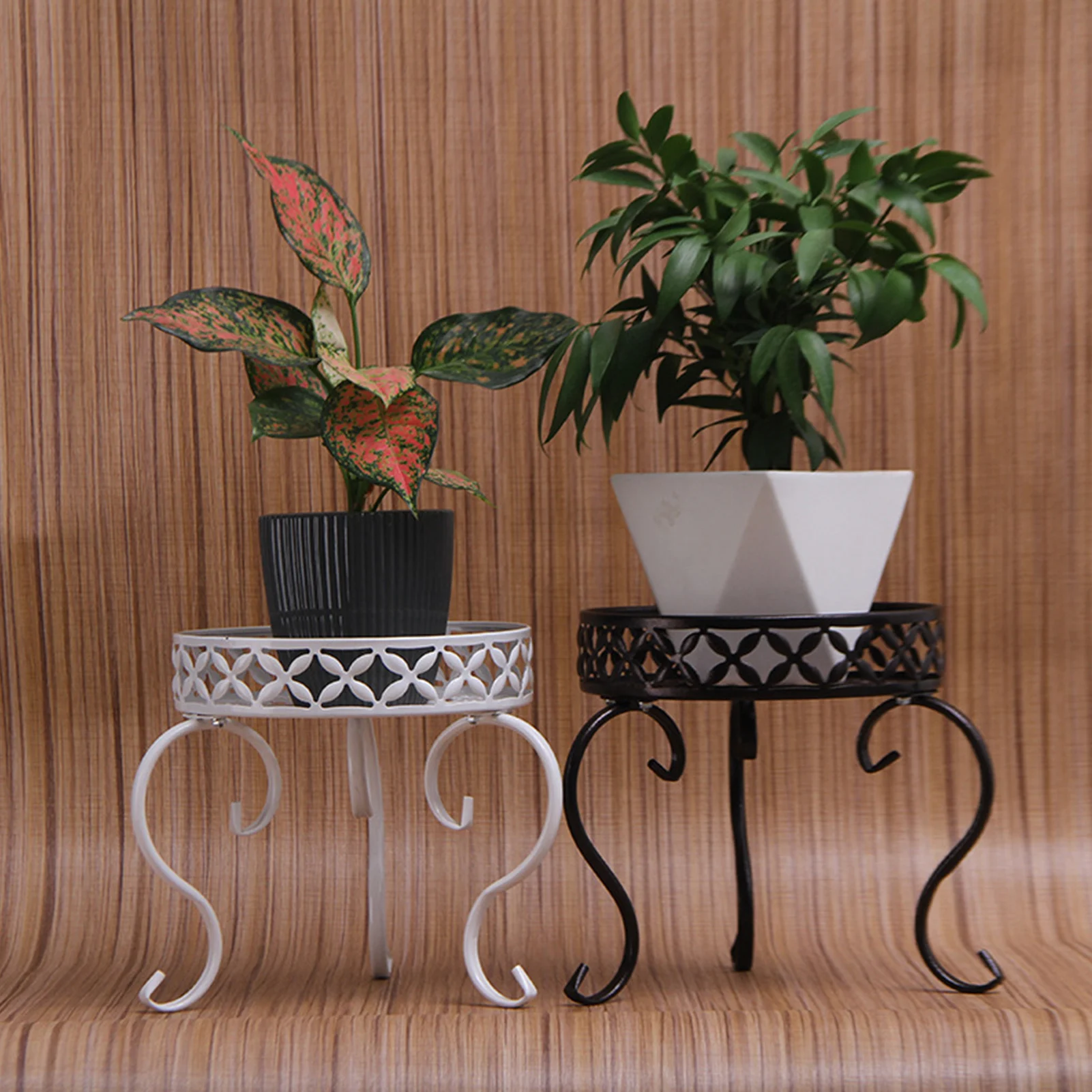 

Flower Pot Holder Metal Plant Stand Plant Succulent Pot Base Display Stand Outdoor Indoor Potted Plant Holder Plant Stand