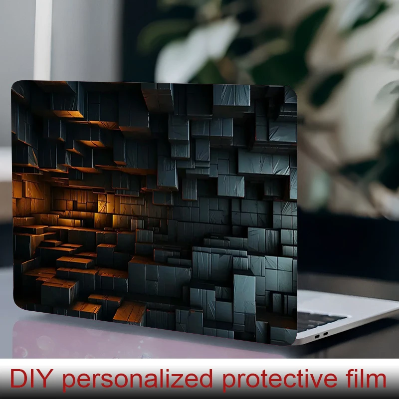 2 Laptop Stickers Ring Protective Film. DIY Scratch Resistant Sticker skin laptop 3d наклейки на телефон 애플 스티커 For macbook air