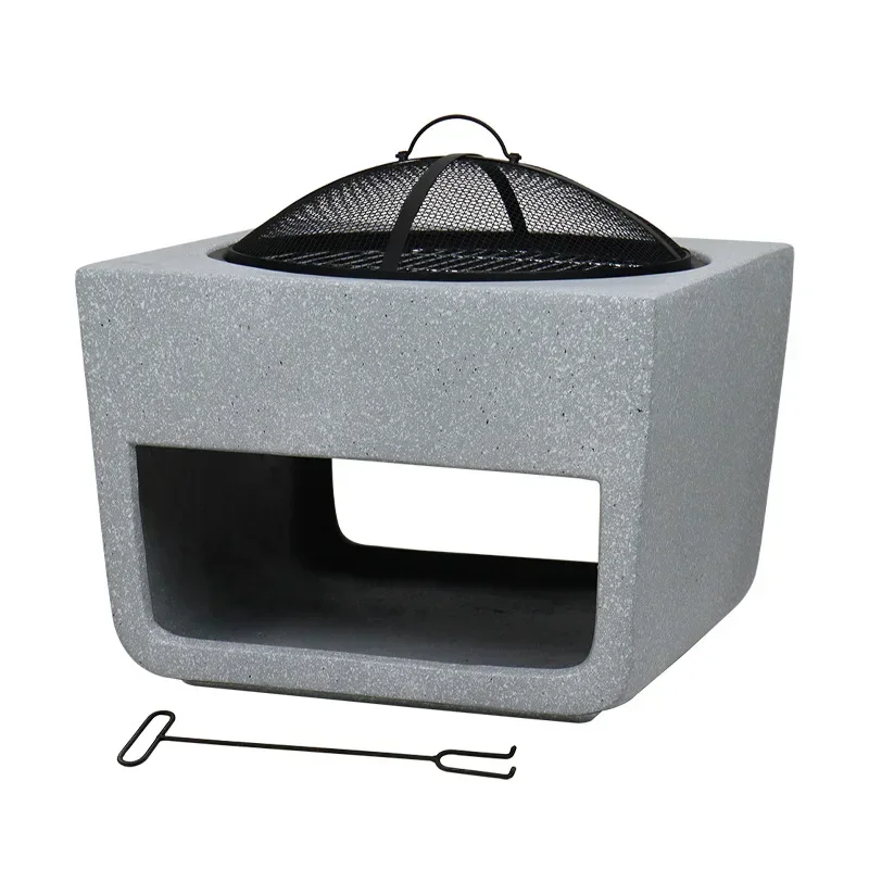 Brazier Garden Charcoal BBQ Table Indoor Heating Furnace Grill Outdoor BBQ Grill