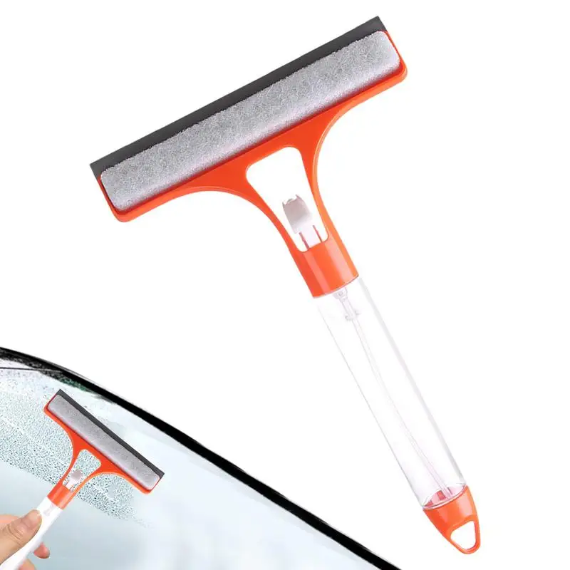 Window Squeegee For Home Window Scrubber Bathroom Glass Cleaning Tool Mirrors Wiper Effective All Purpose Glass Cleaner For