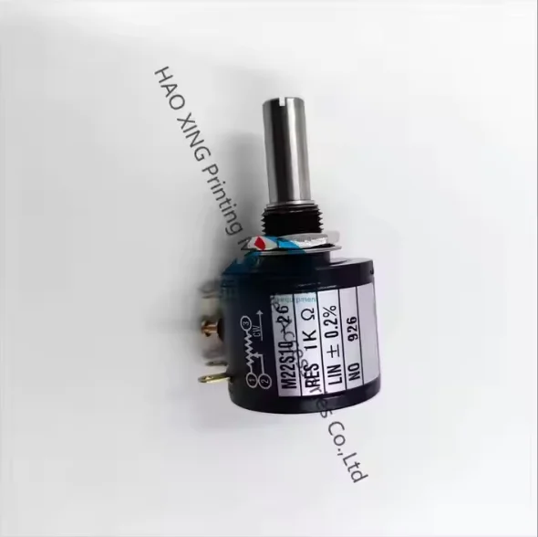 

1 шт. потенциометр M22S10 для печатного оборудования Komori, запасные части, потенциометр-энкодер, детали для офсетного печатного оборудования