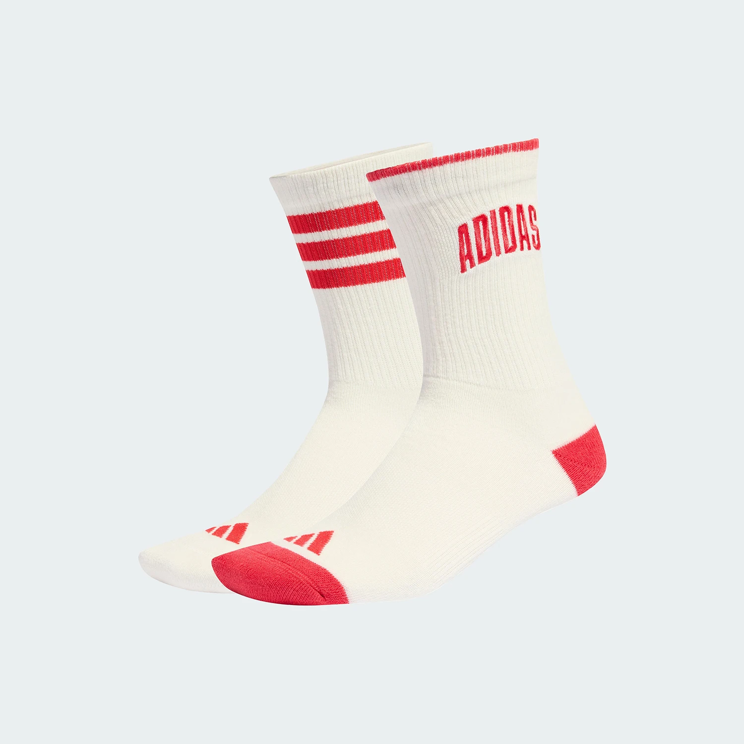 

Adidas Authentic Year Men's Women's Knit Breathable Sports Socks Two Pairs Set KF1578