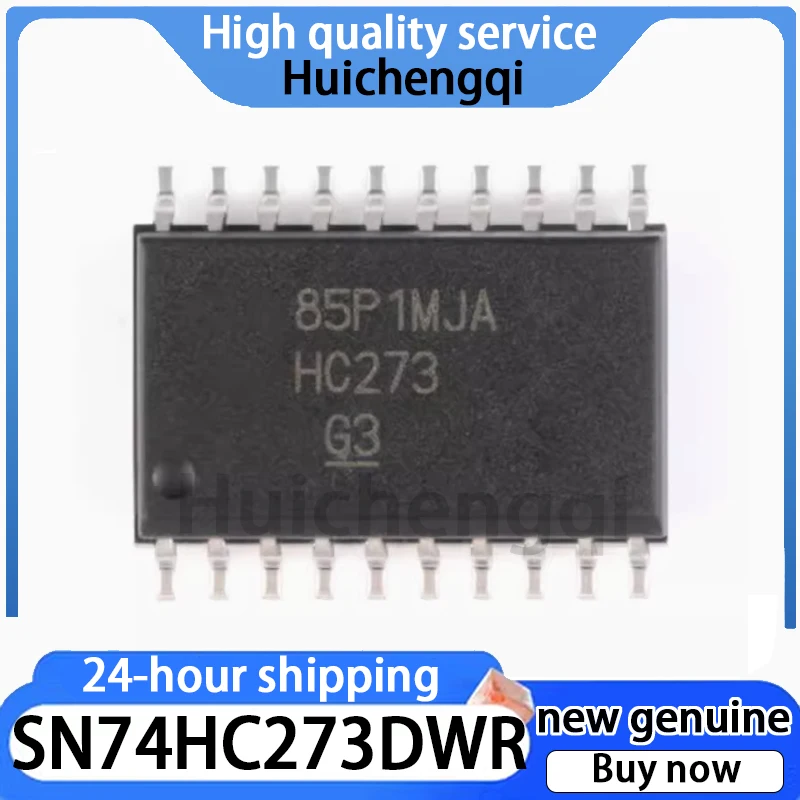 5PCS Original Genuine SN74HC273DWR SOIC-20 Reset Function Eight Channel D-class Trigger Logic Chip