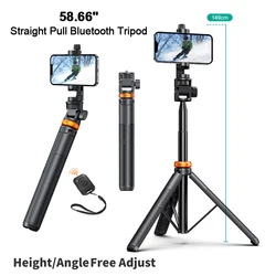 1.49M Tripod Stand for Camera and Phone Action Camera Light 58.66