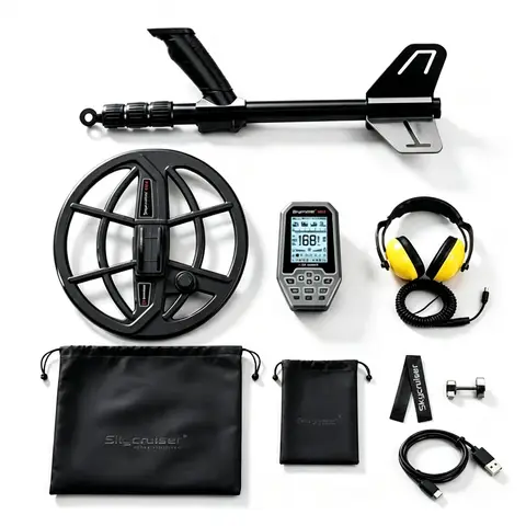 Multi-Frequency Metal Detector Professional Waterproof Deep Search Metal Detector S63 Best Treasure Hunting IP68 Metal Detector