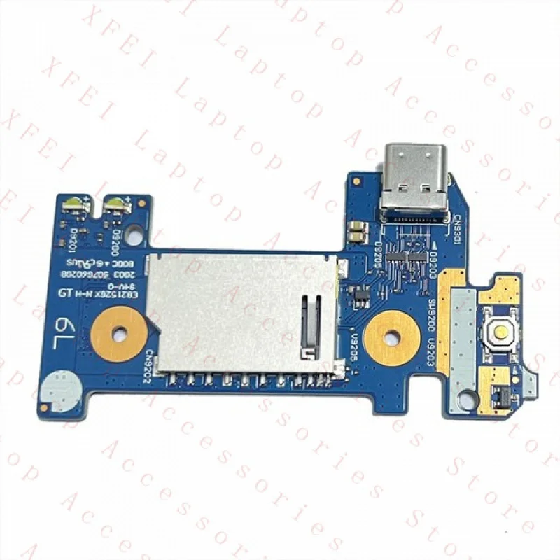 F for HP 14” 14-cf1015cl OEM  USB SWITCH SD CARD button Board  6050A2979701