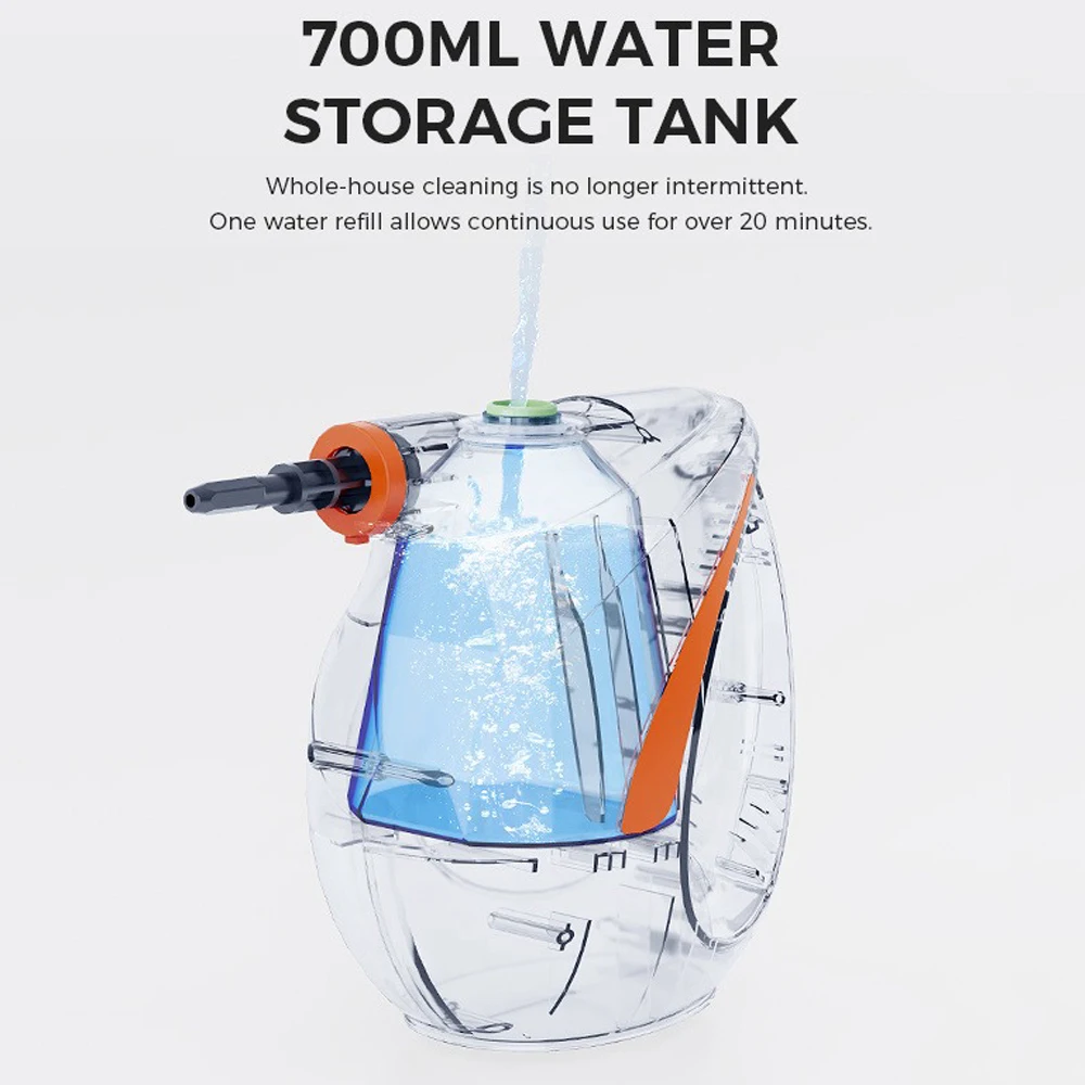 Pressurized Handheld 700ML Steam Cleaner Home Portable Multi-purpose High Pressure Deep Multi-surface Cleaning Steamer Machine