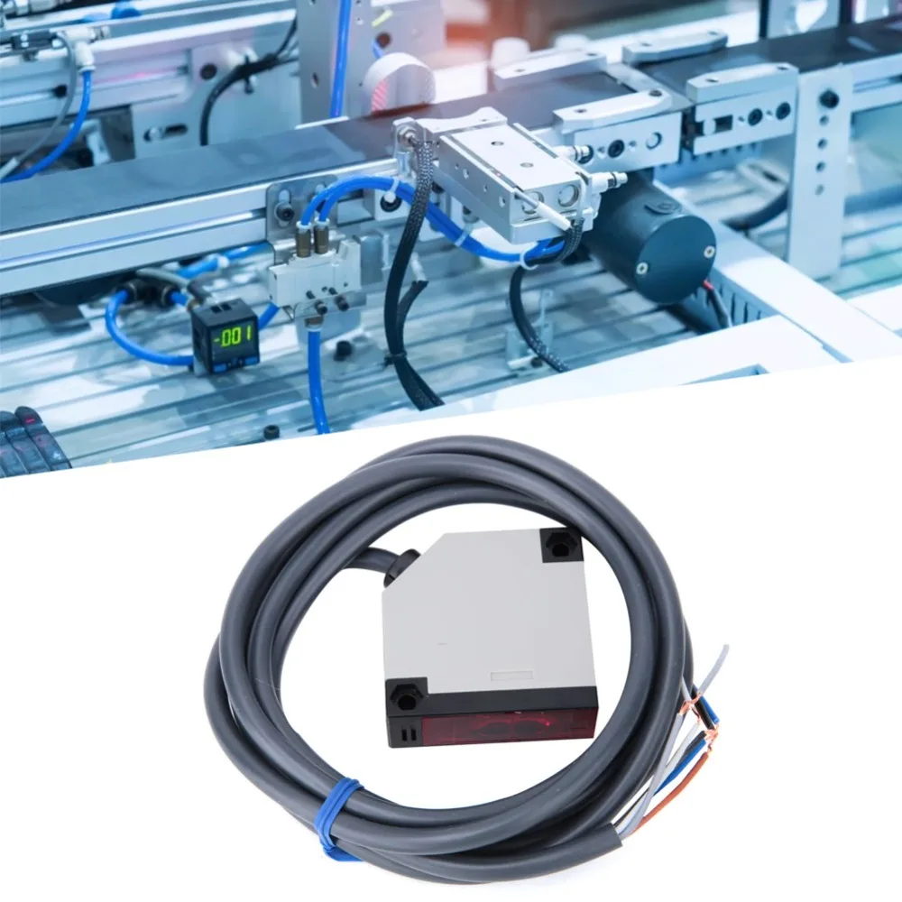 Фотоэлектрический сенсорный переключатель для E3Jk DS30M1, 300 мм, IP65, датчик диффузного отражения, переключатель AC/DC, промышленное управление