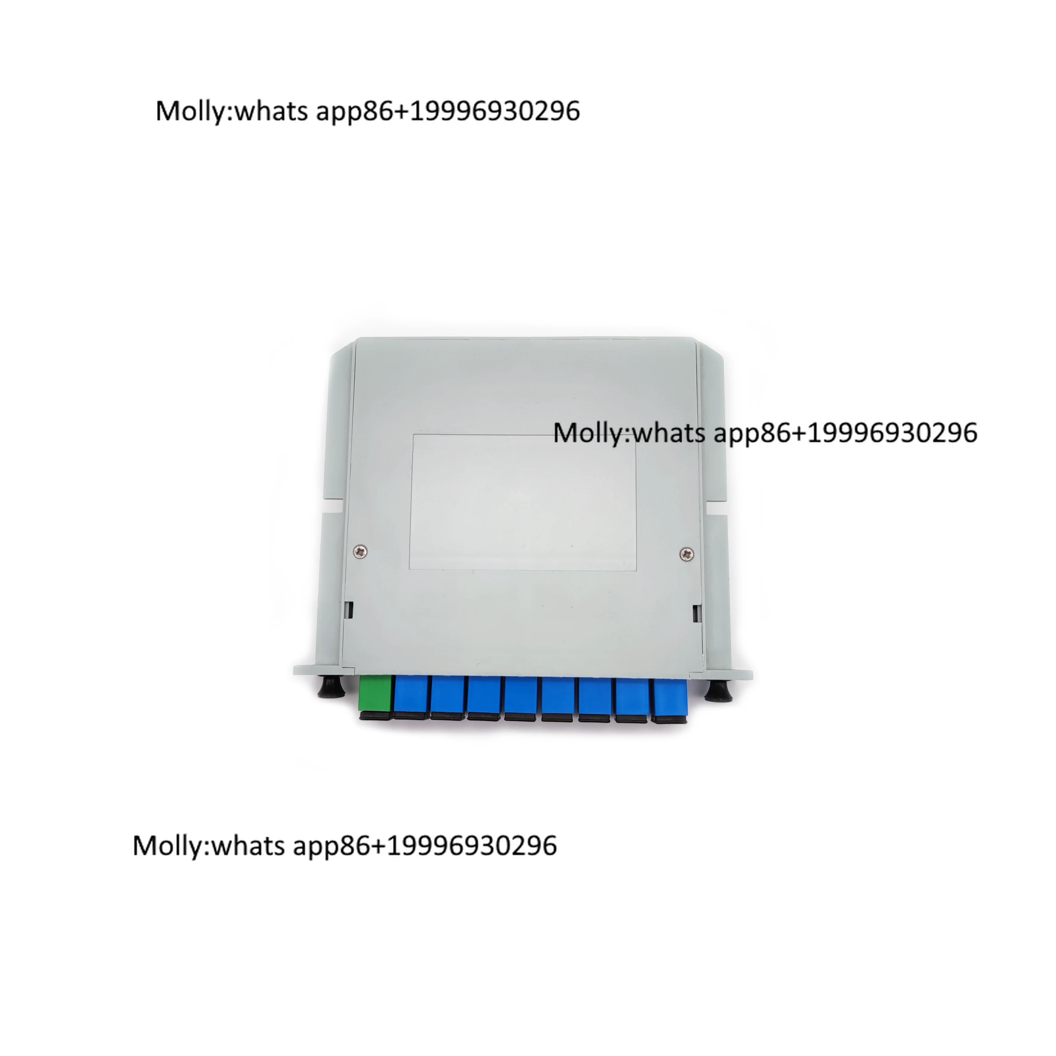 1x8 Cassette Card Inserting Fiber Optic Equipment High Performance Optical Splitter