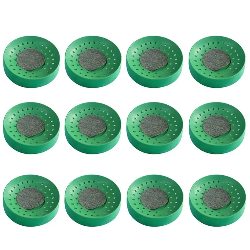 ALIM-Breathable Washable Quail Nest, 12 Pcs Plastic Nesting Boxes, Pigeon Nest Bowls, Bird Egg Rest Beds With Pad
