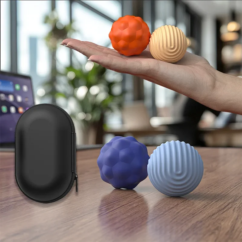 Silicone Magnetic Balls Fidget Toys ADHD Calming Sensory Toy  Anxiety Relief Stress Toys Large Size Worry Ball