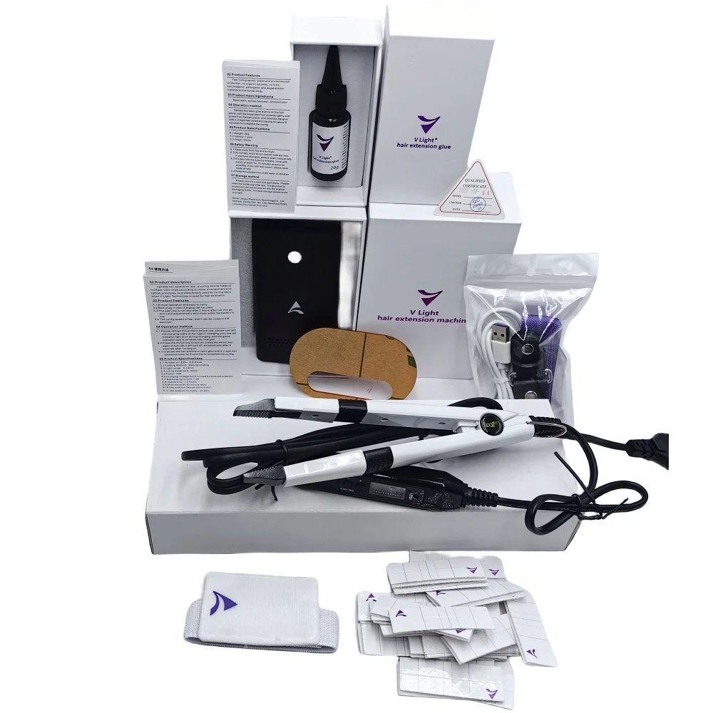 2023 best The recommended hair extension tools for ordering are v light hair extension machine