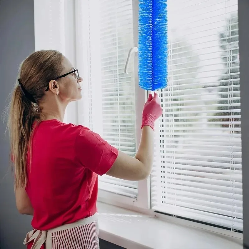 1/2/3PCS Encrypted Cleaning Brush Multifunctional Fan Duster Bendable for Screen Blinds Dust Removal