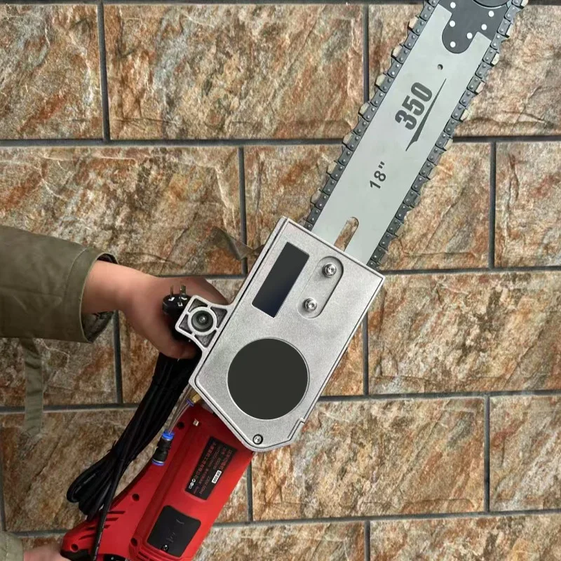 350mm 480mm Concrete Chain Saw Electric Hand Saw for Stone Cement Granite Reinforced Concrete Wall Cutting Machine
