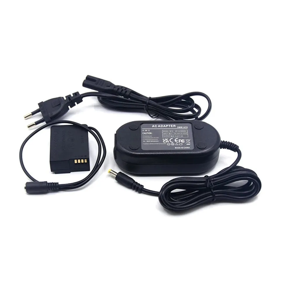 DCC8 DC accoppiatore DMW-BLC12 BLC12E batteria finta + adattatore di alimentazione DMW-AC8 per Lumix DMC GX8 FZ1000 FZ2000 FZ2500 G7 G5 GH2 GH2K GH2S