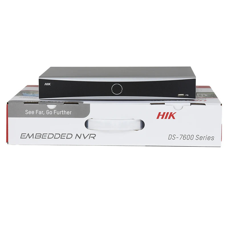 Hikvision DS-7604NXI-K1/4P 4CH AcuSense PoE NVR 4K Network Video Recorder Human Detection Smart AI HDMI Business for IP Camera