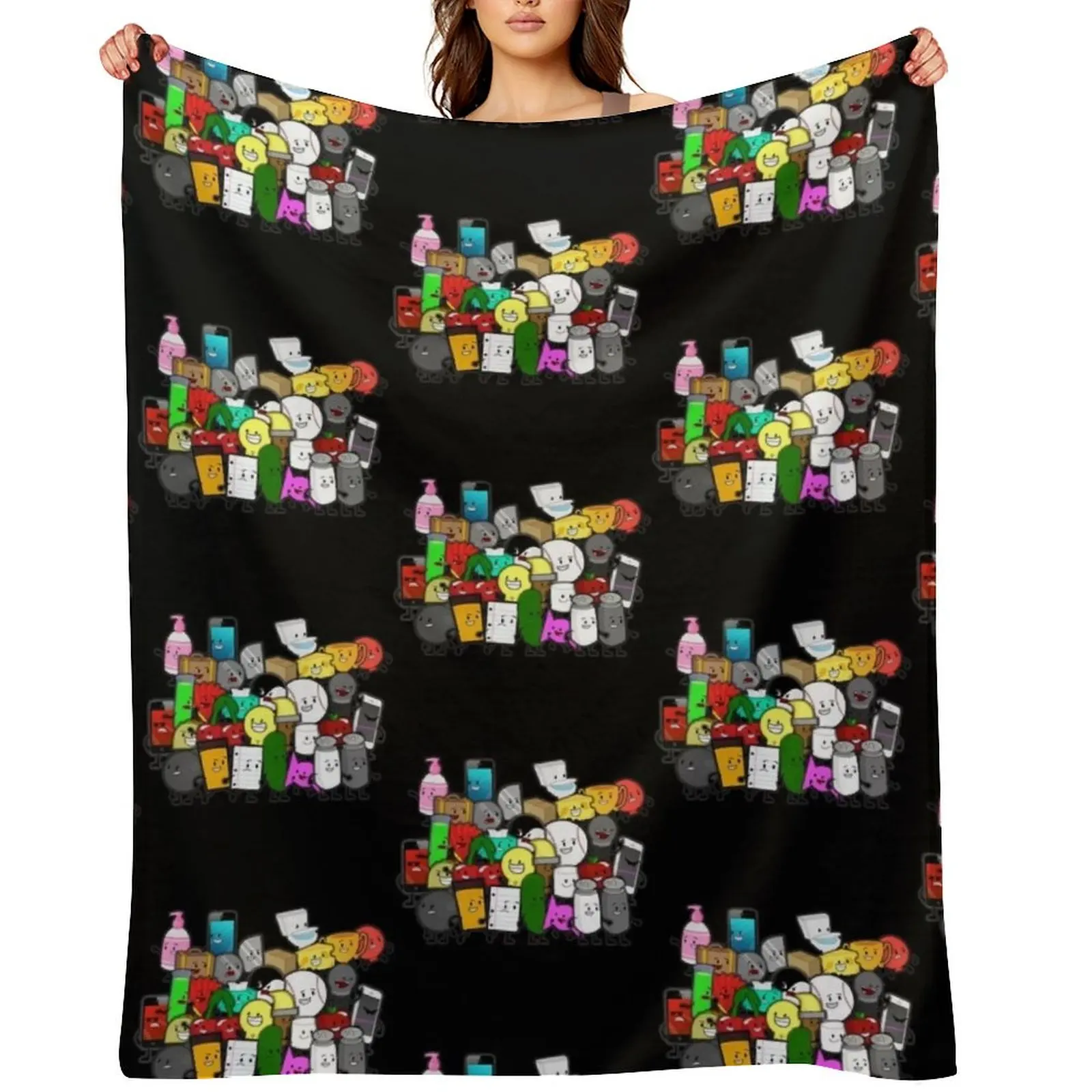 

inanimate insanity Throw Blanket warm for winter Beautifuls Luxury Designer Stuffeds Blankets