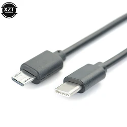 USB/Type C to Micro USB Cable Adapter Mirco 5 Pin Male to Male USB 3.1 OTG Charging Data Sync Cord For Huawei Samsung Phone Wire