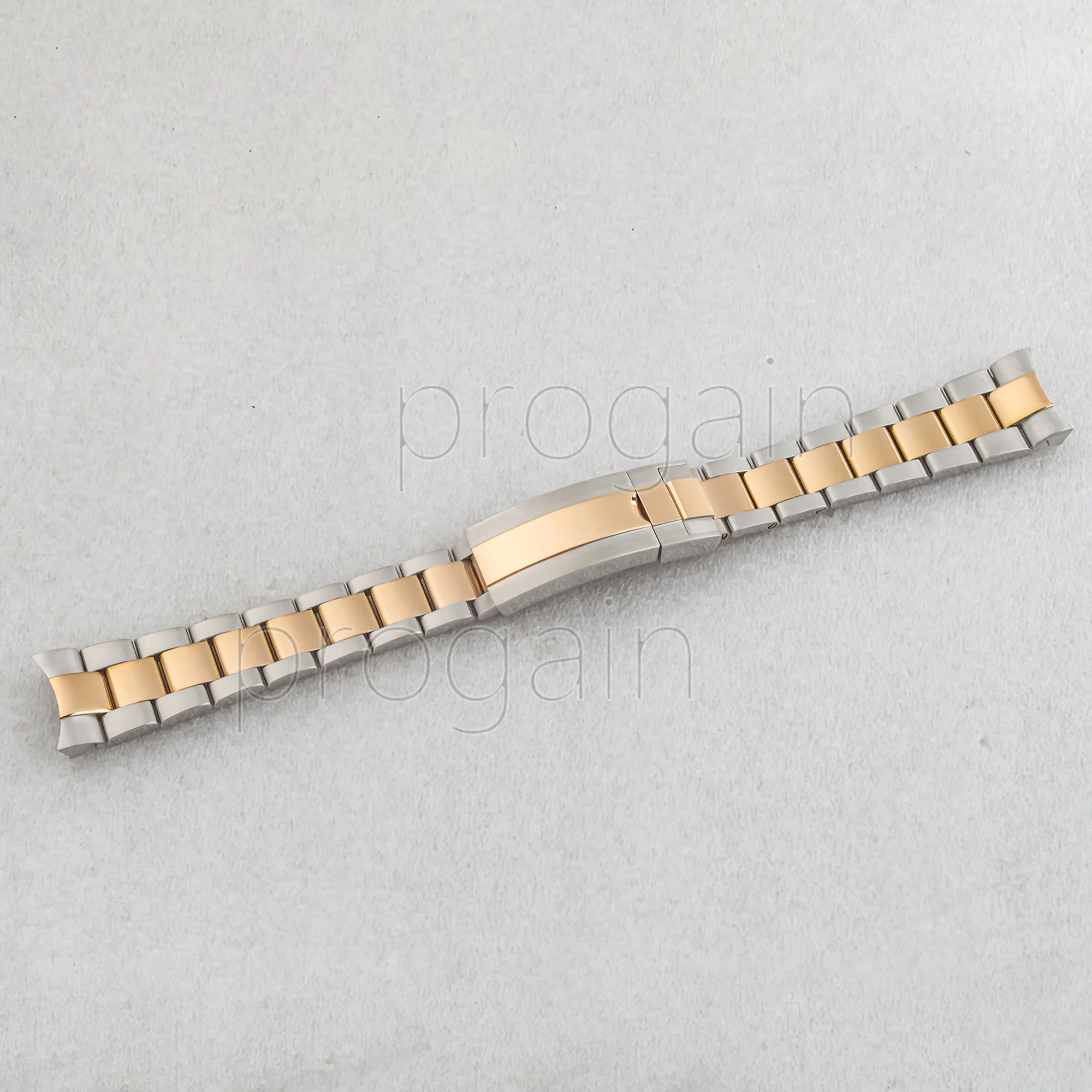 SUB GMT 20mm Watch Band Strap 316L Stainless Steel Tone Rose Gold Silver Black Gold Watchband Bracelet Accessories Parts