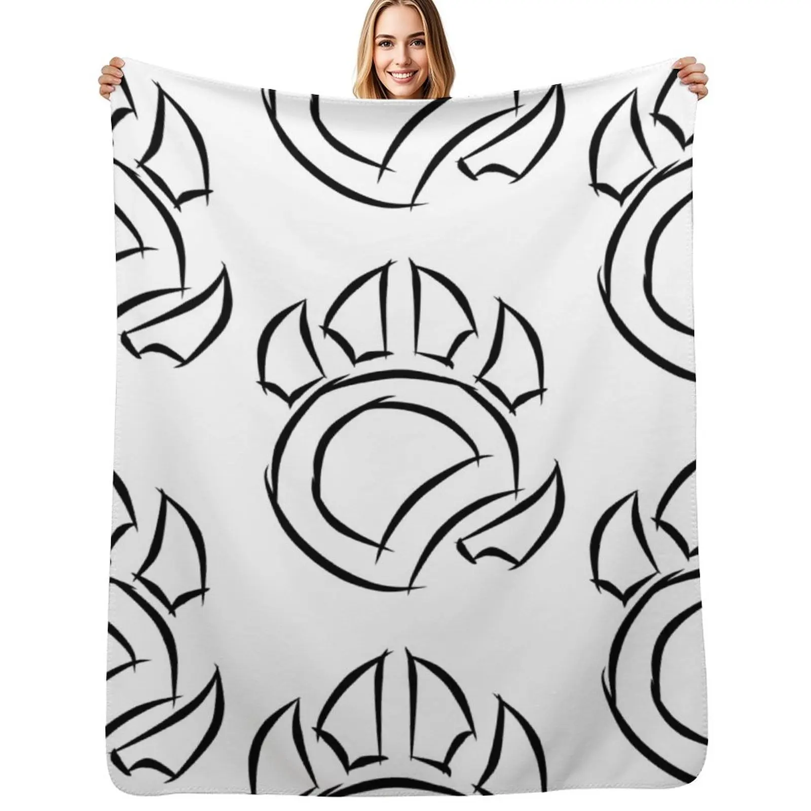 

Souldbeast Throw Blanket Anti Shedding Soft Fuzzy Blanket for Home