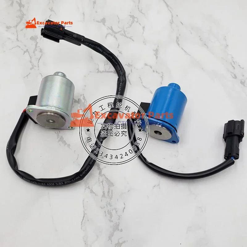 For daewoo dh 55 Komatsu PC 40 55 75 Sumitomo SH 60 120 Rotary pilot safety lock solenoid valve Excavator Parts