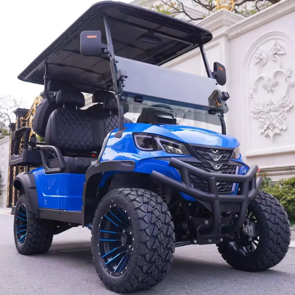 Gasoline powered golf carts, off-road vehicles, 2+2 4-seater 4+2-seater off-road golf carts, 300cc and 350cc golf carts