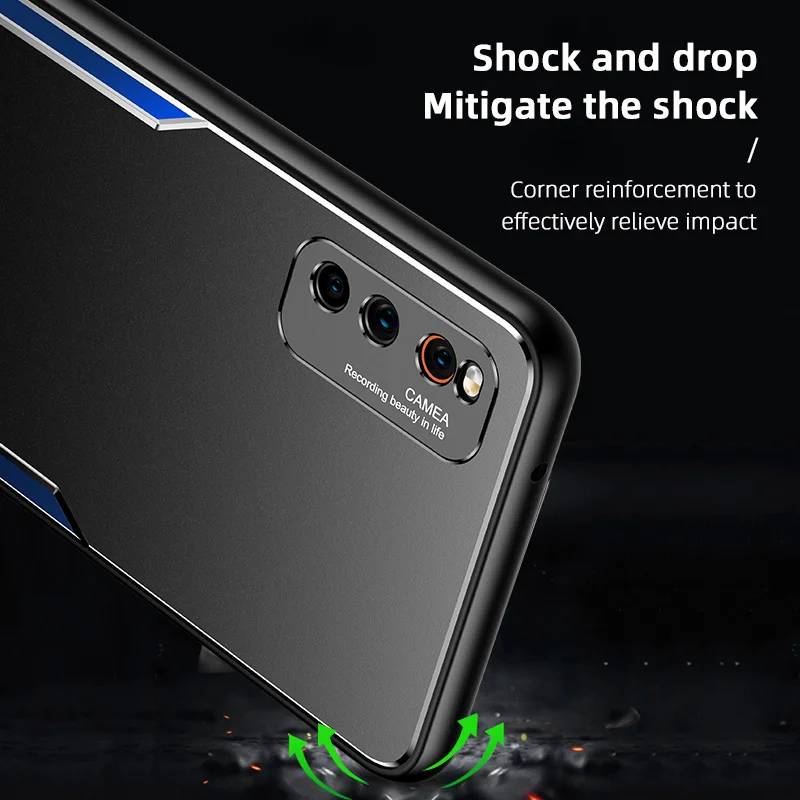 Shockproof Case For Vivo IQOO NEO 3 5G Case Heat Dissipation Hard PC TPU Cover For Vivo X27 X30 Pro X23 Cases Coque Eui Bumper